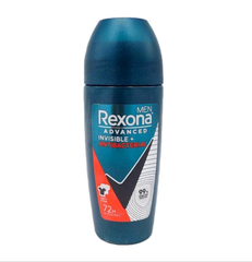 REXONA MEN ADVANCED INVISIBLE+ANTIBACTERIAL ROLL ON 45 ML
