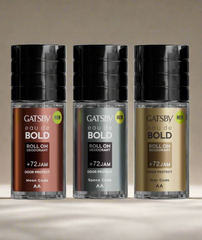 GATSBY EAU DE BOLD ROLL ON ASSORTED 50 ML