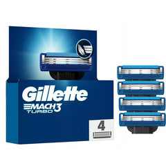 GILLETTE MACH 3 TRUBO 4 BLADES