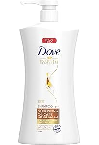 Dove Shampoo for frizzy and dry hair, Nourishing Oil Care 1000 ml