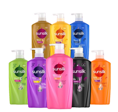 SUNSILK SHAMPOO ASSORTED 625 ML