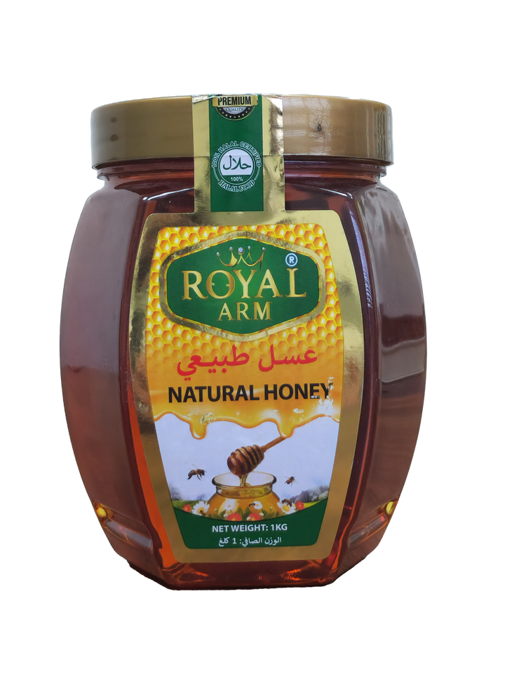 ROYAL ARM NATURAL HONEY JAR 1KG