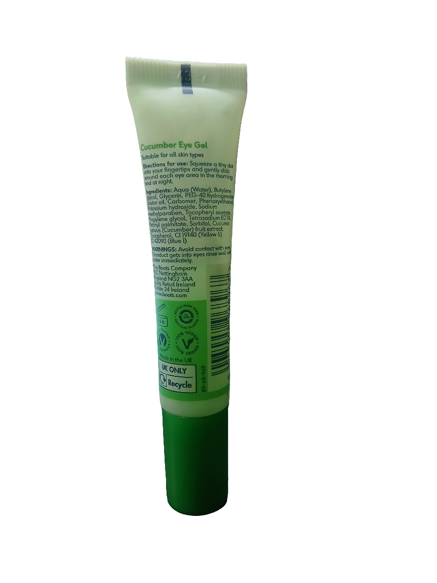Boots Eye Gel Cucumber 15ml