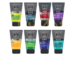 Nano White Men Brightening Daily Exfoliating Scrub To Improve Skin Tone Assorted 100ml