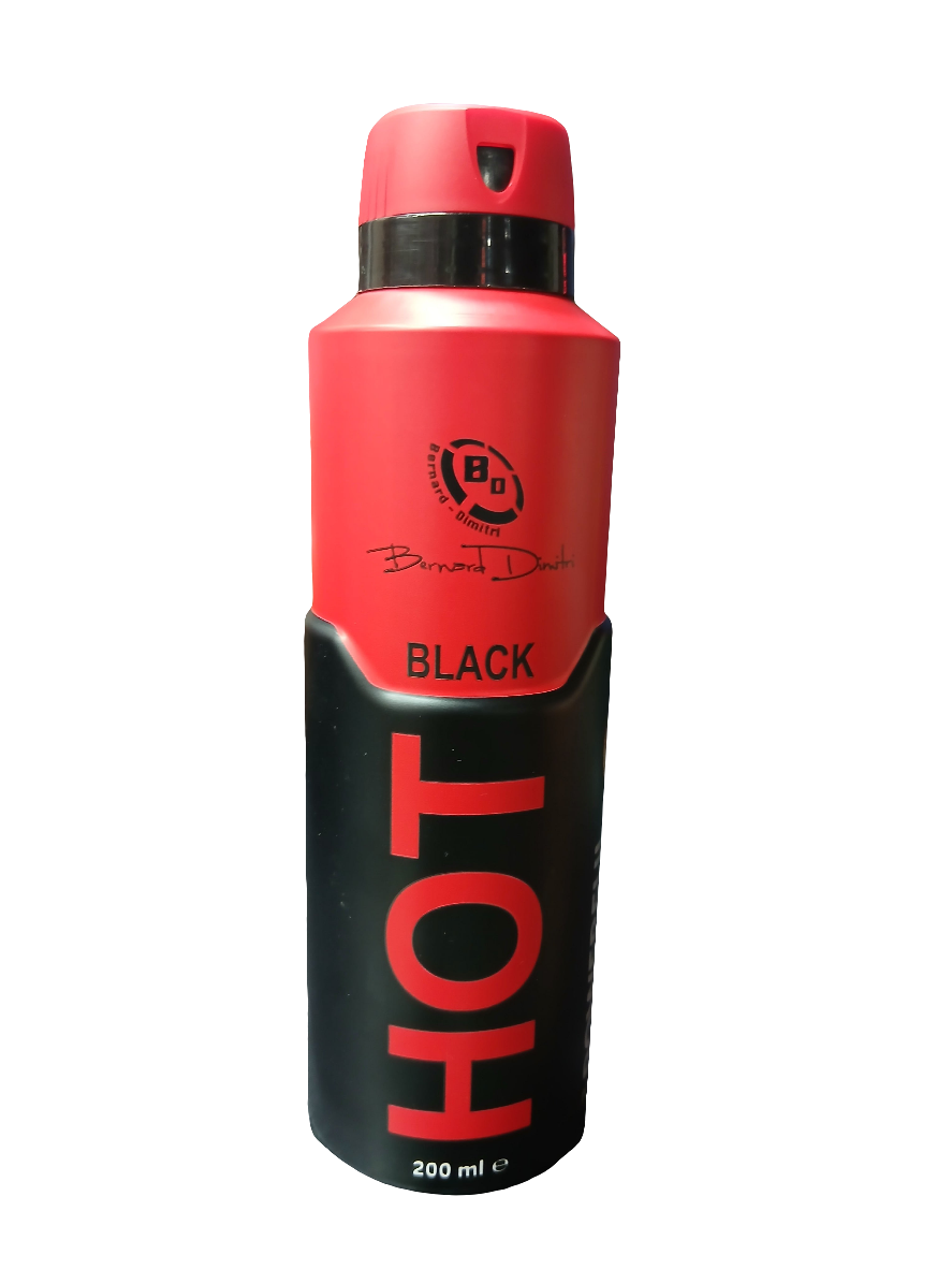 HOT BLACK DEO 200ML