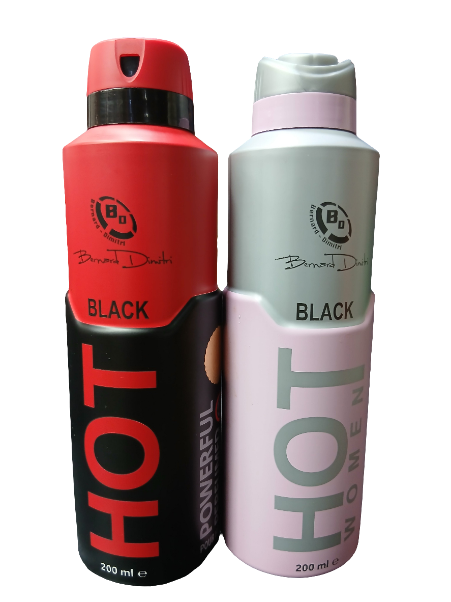 HOT BLACK DEO 200ML