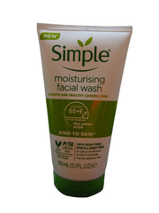 SIMPLE MOISTURISING FACE WASH ASSORTED 150ML