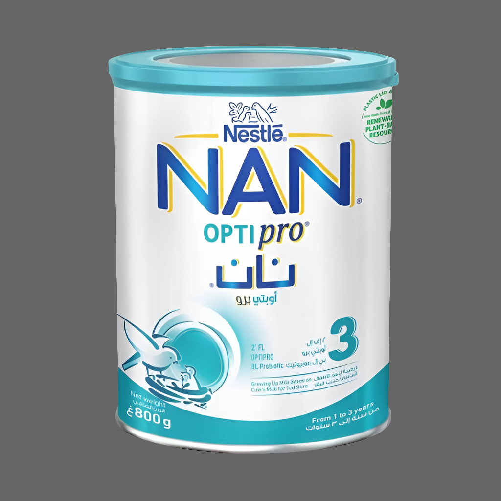 Nestle NAN 3 Optipro Formula (1-3 Years) 800 gm (imported)