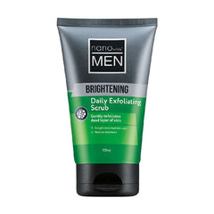 Nano White Men Brightening Daily Exfoliating Scrub To Improve Skin Tone Assorted 100ml