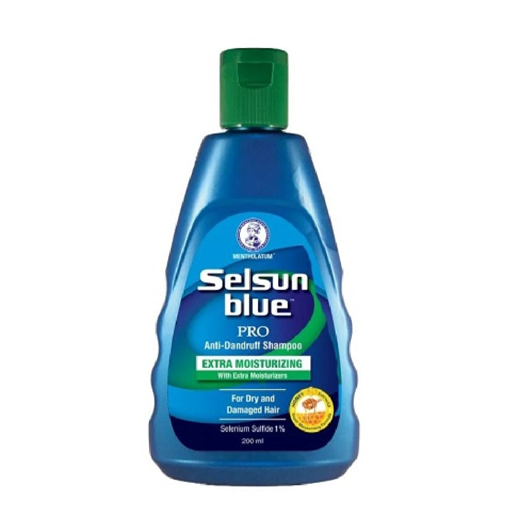 Selsun Blue PRO Extra Moisturizing Anti Dandruff Shampoo 200 ml
