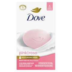 DOVE BEAUTY BAR GENTLE SKIN CLEANSER PINK SOAP 6X106 GM