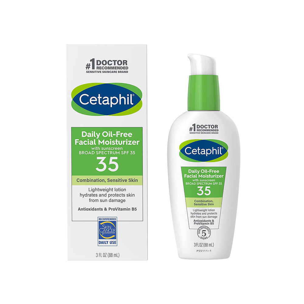 CETAPHIL DAILY OIL-FREE FACIAL MOISTURIZER WITH SUNCREAM 88ML