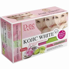D-Ne Nano Kojic White 2x Gluta Arbutin Double Whitening Soap - 160g
