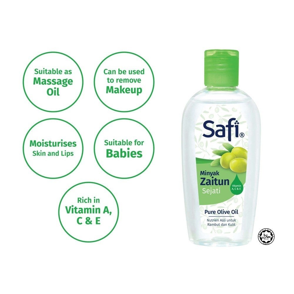 SAFI MINYAK ZAITUN PURE OLIVE OIL 150 ML