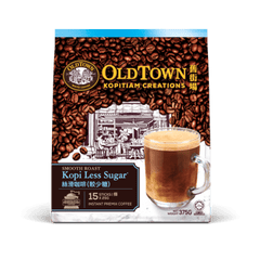 OLD TOWN KOPITIAM CREATIONS KOPI LESS SUGAR 15X36 GM