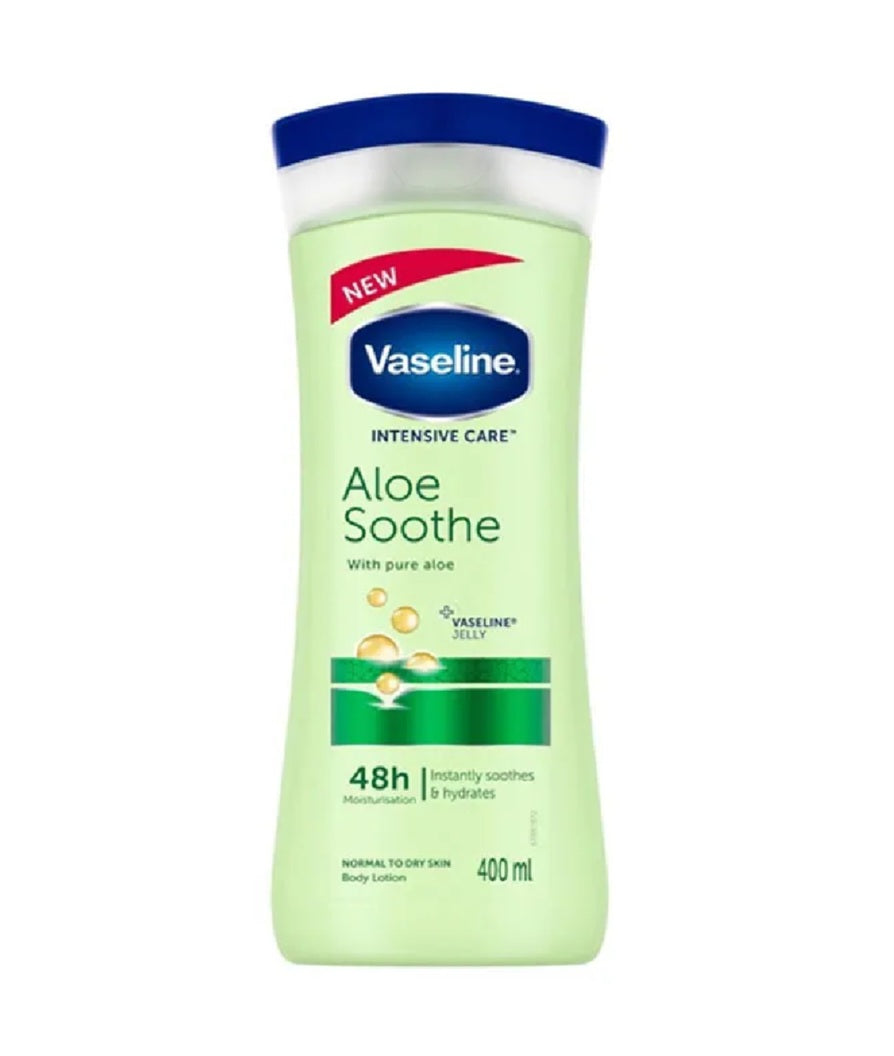 VASELINE ALOE SOOTHE LOTION 400 ML