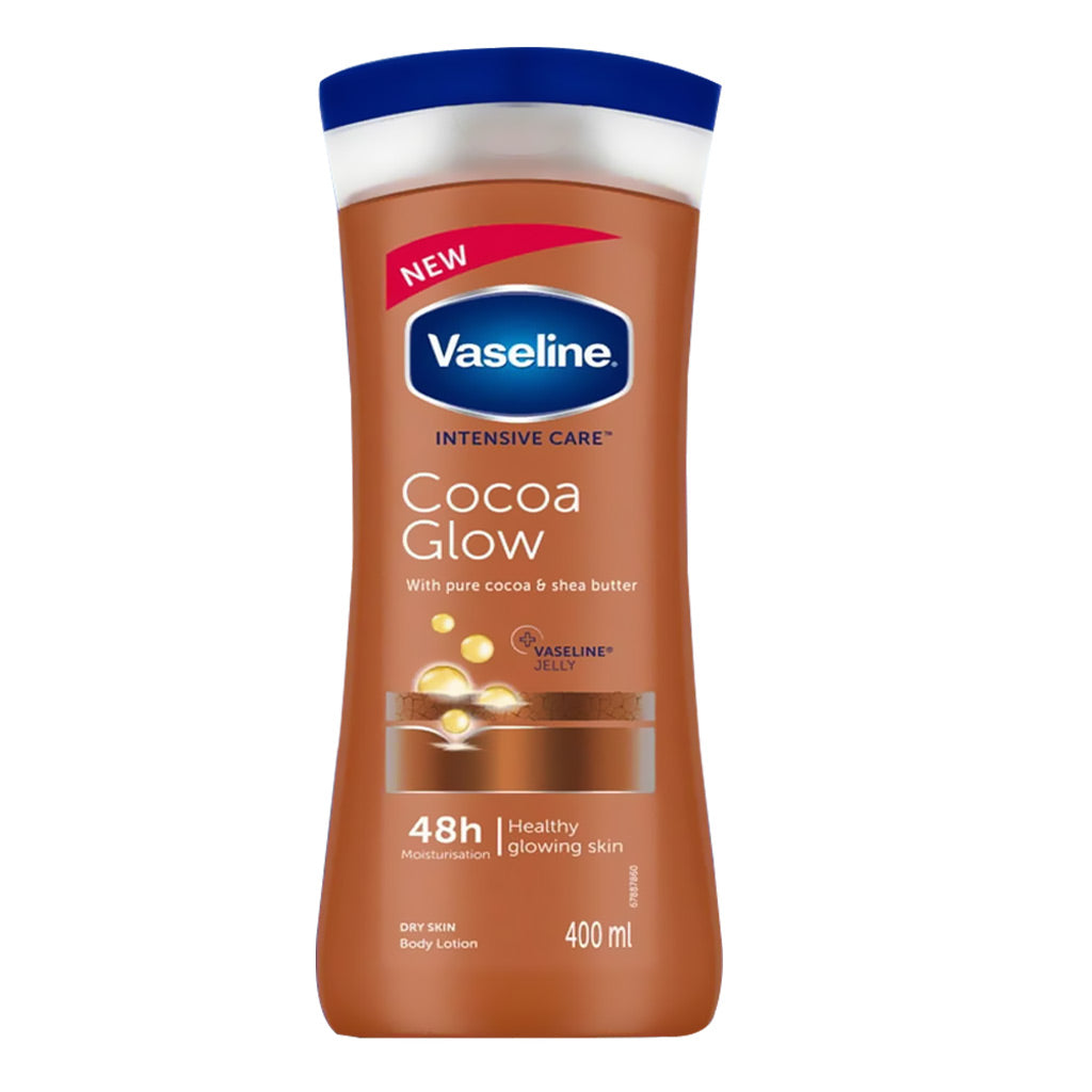 VASELINE COCOA GLOW LOTION 400 ML