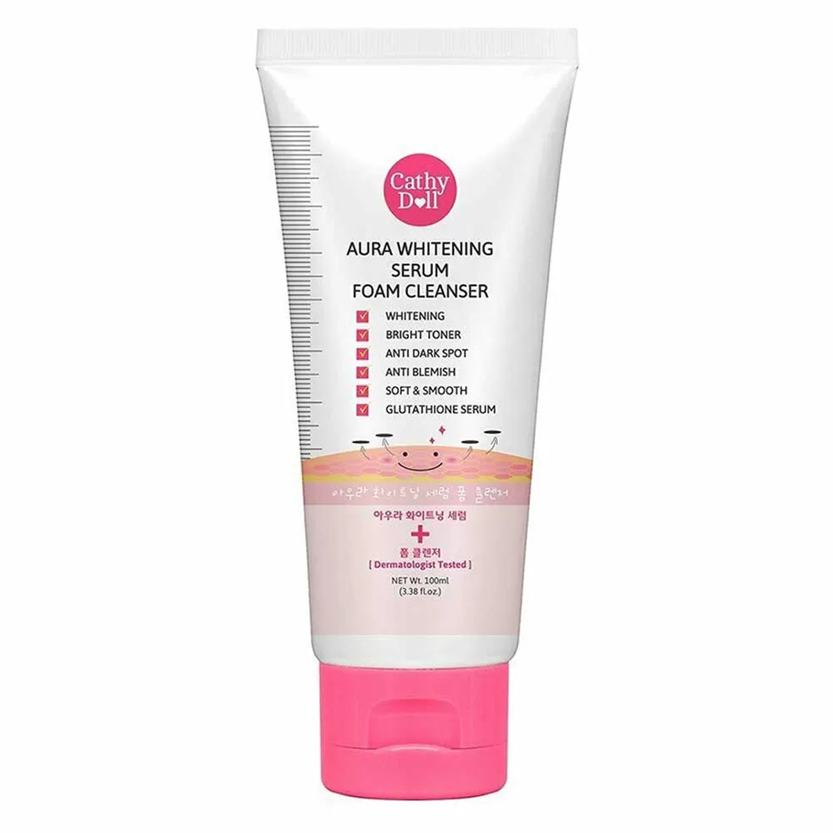 Cathy Doll Aura Serum Foam Cleanser - Face Wash 100 ml